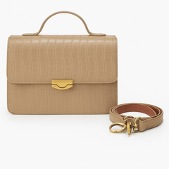 The Estelle Croco Crossbody Bag The Estelle Croco Crossbody Bag