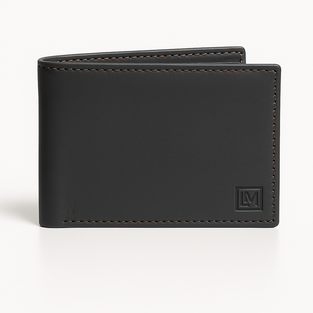 The Noir Classic Leather Wallet