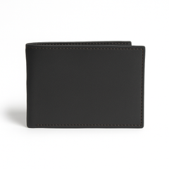 The Noir Classic Leather Wallet The Noir Classic Leather Wallet
