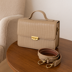 The Estelle Croco Crossbody Bag The Estelle Croco Crossbody Bag