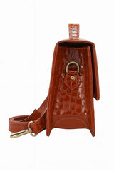 Auburn Solara Crossbody Leather Bag Auburn Solara Crossbody Leather Bag