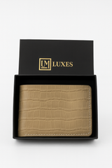 The Sandstone Bifold Leather Wallet
