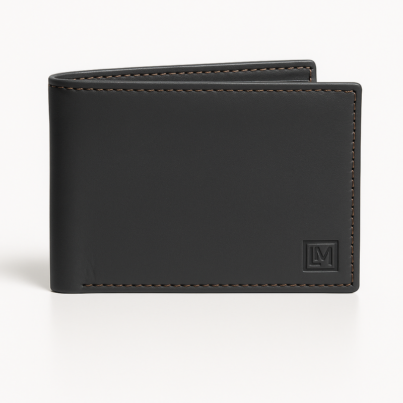The Noir Classic Leather Wallet