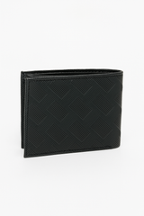 The Obsidian Weave Leather Wallet