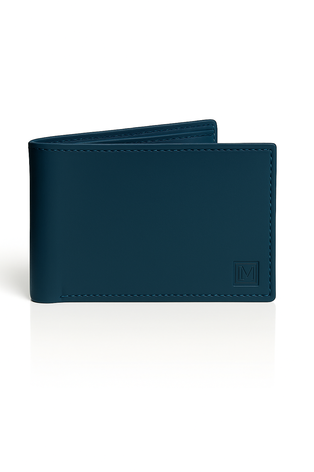 UMLUXES Bifold Leather Wallet