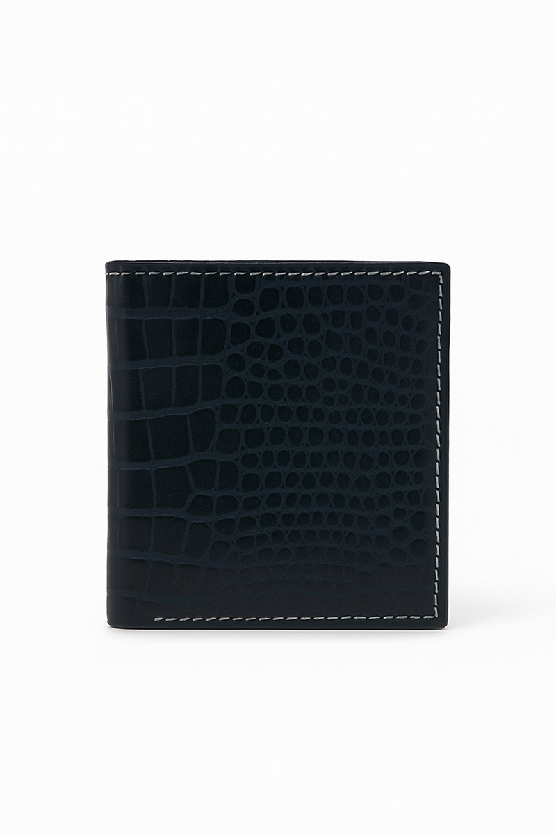 The Monarch Weave Leather Cardholder