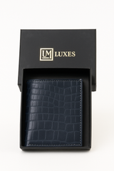 The Monarch Weave Leather Cardholder