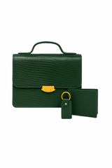The Emerald Luxe Leather Gift Set