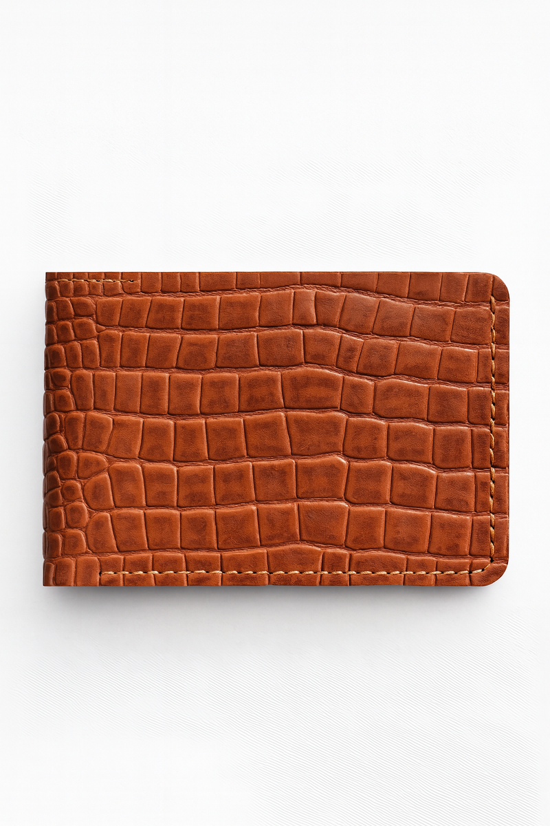 The Croc Classic Leather Wallet