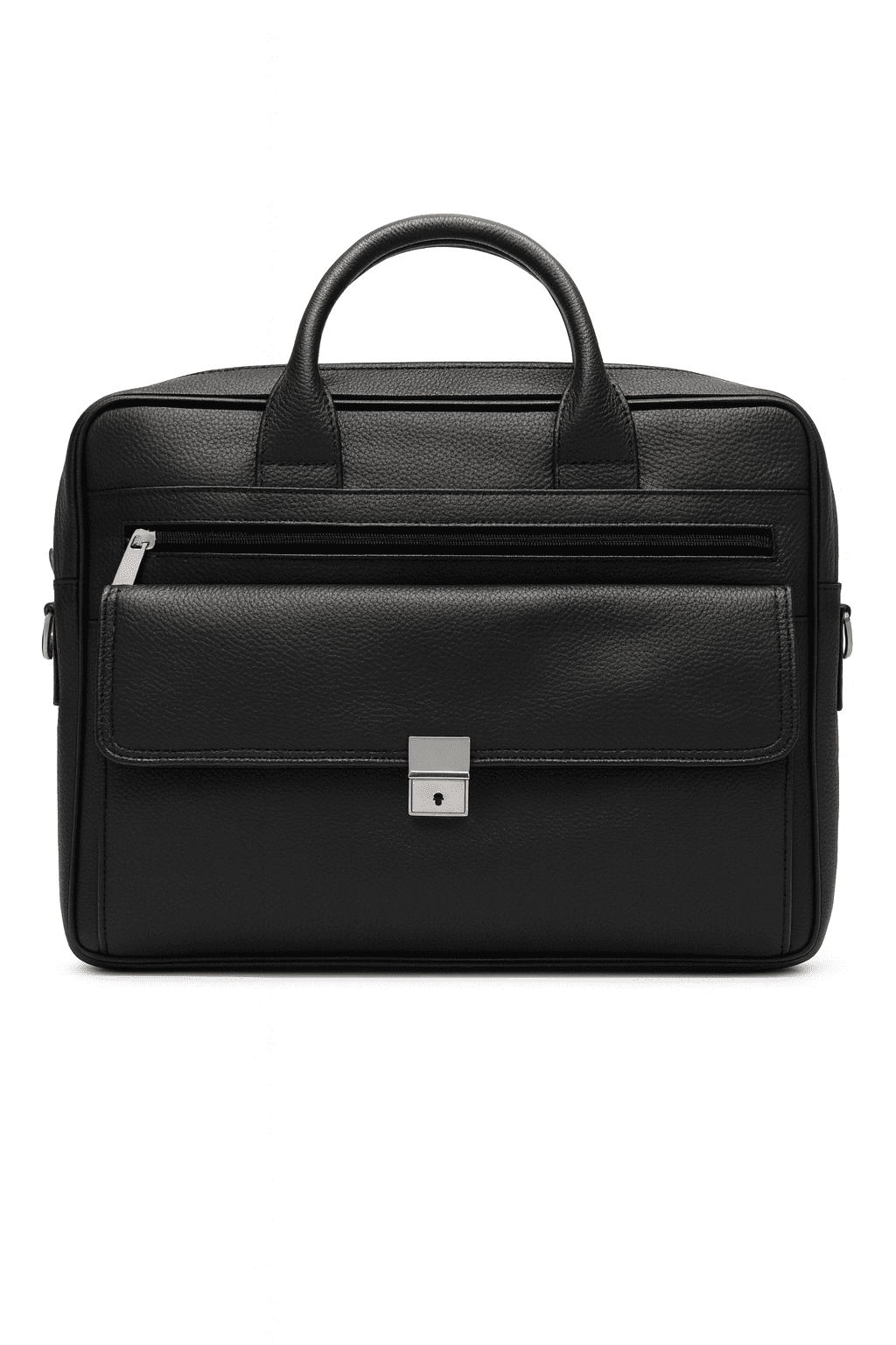 Regal Midnight Leather Laptop Bag